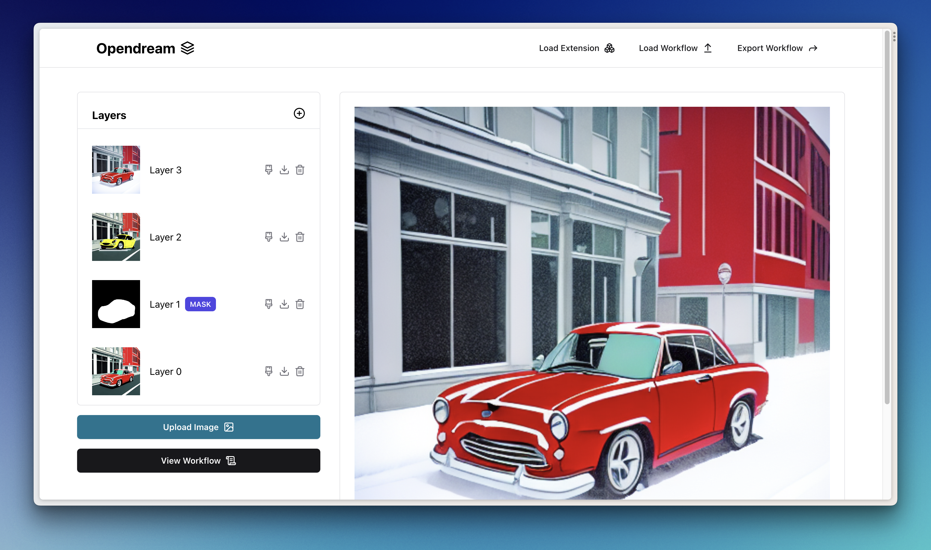 Opendream: A Web UI for the Rest of Us