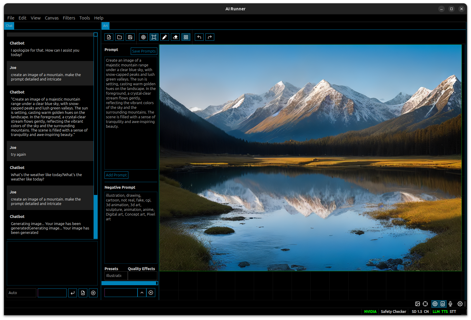 AI Runner: Local AI Inference Engine for Art, Voice, and Chatbots