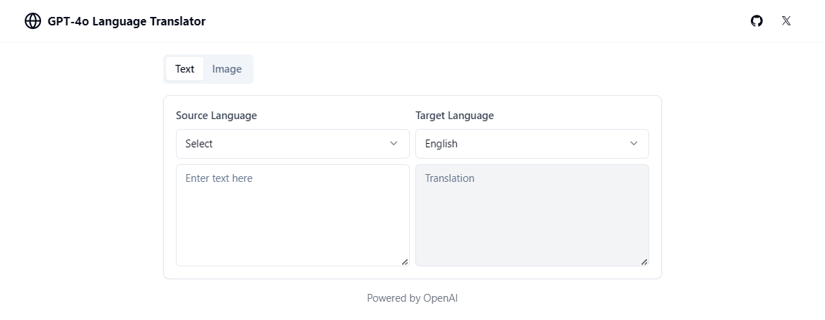 GPT‑4o Language Translator